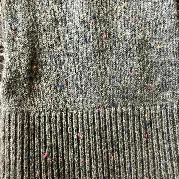 Express Long Gray Duster w/ Pockets and Split Sides - Picture 9 of 12